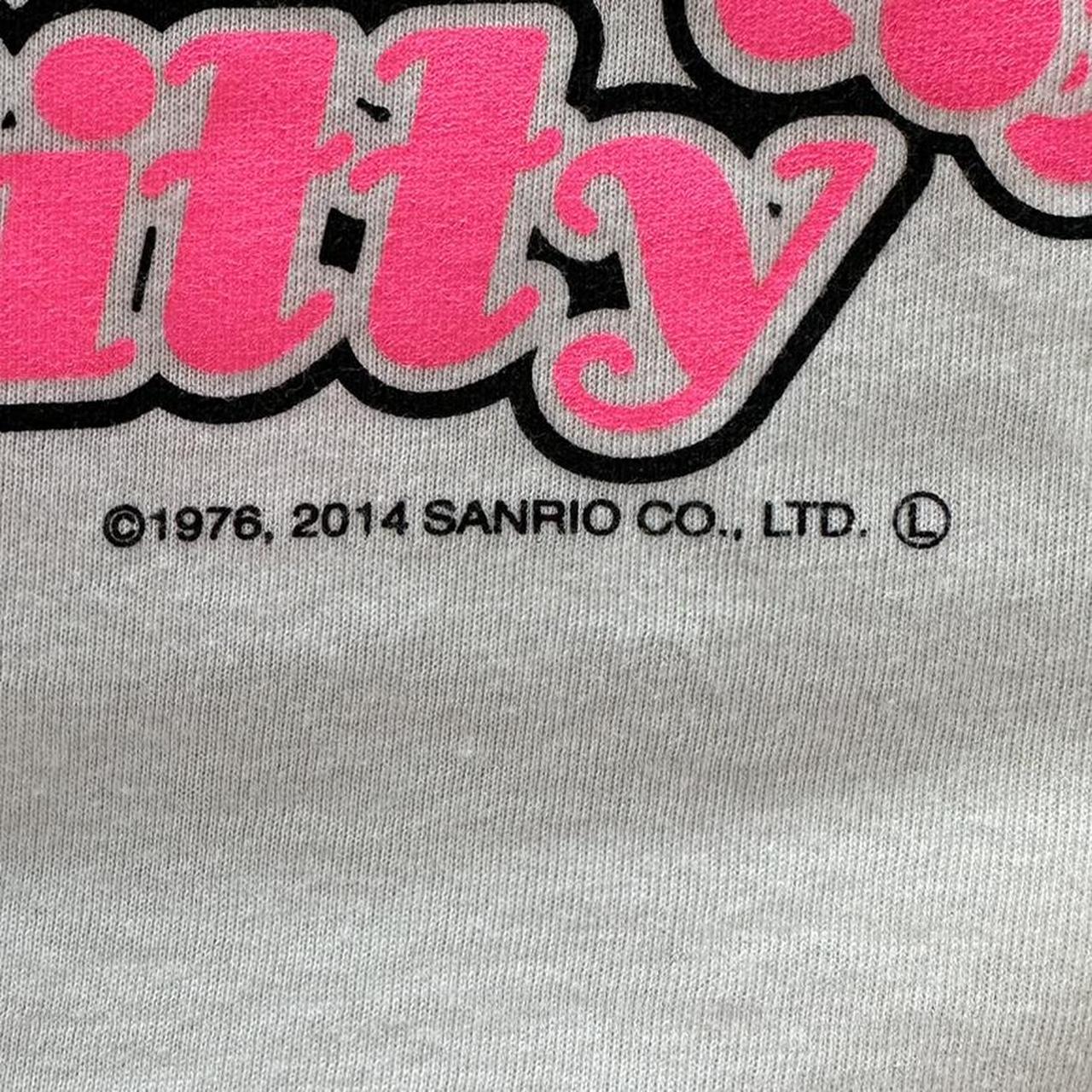Sanrio Women's White and Pink T-shirt (4)