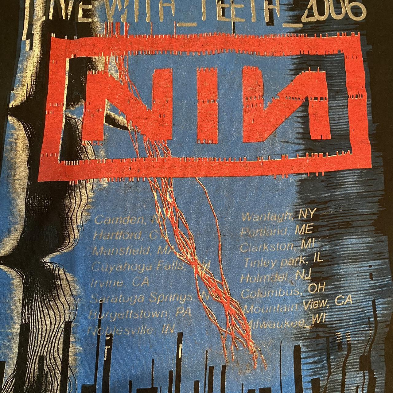 NINE INCH NAILS / Tour 2007 Tシャツ（L） NINE INCH NAILS OZ Japan Tour 2007 Tシャツ - メルカリ