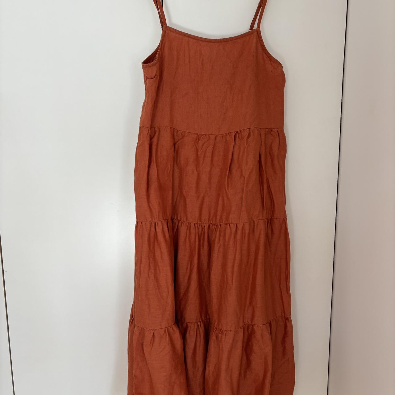 Seed maxi linen dress. - Depop