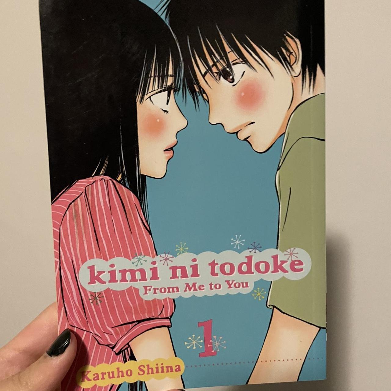 kimi ni todoke manga volume 1 pages are yellowed,... - Depop