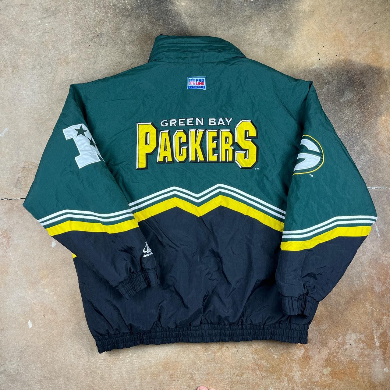 Green Bay Packers Pro Line Starter jacket Size - - Depop