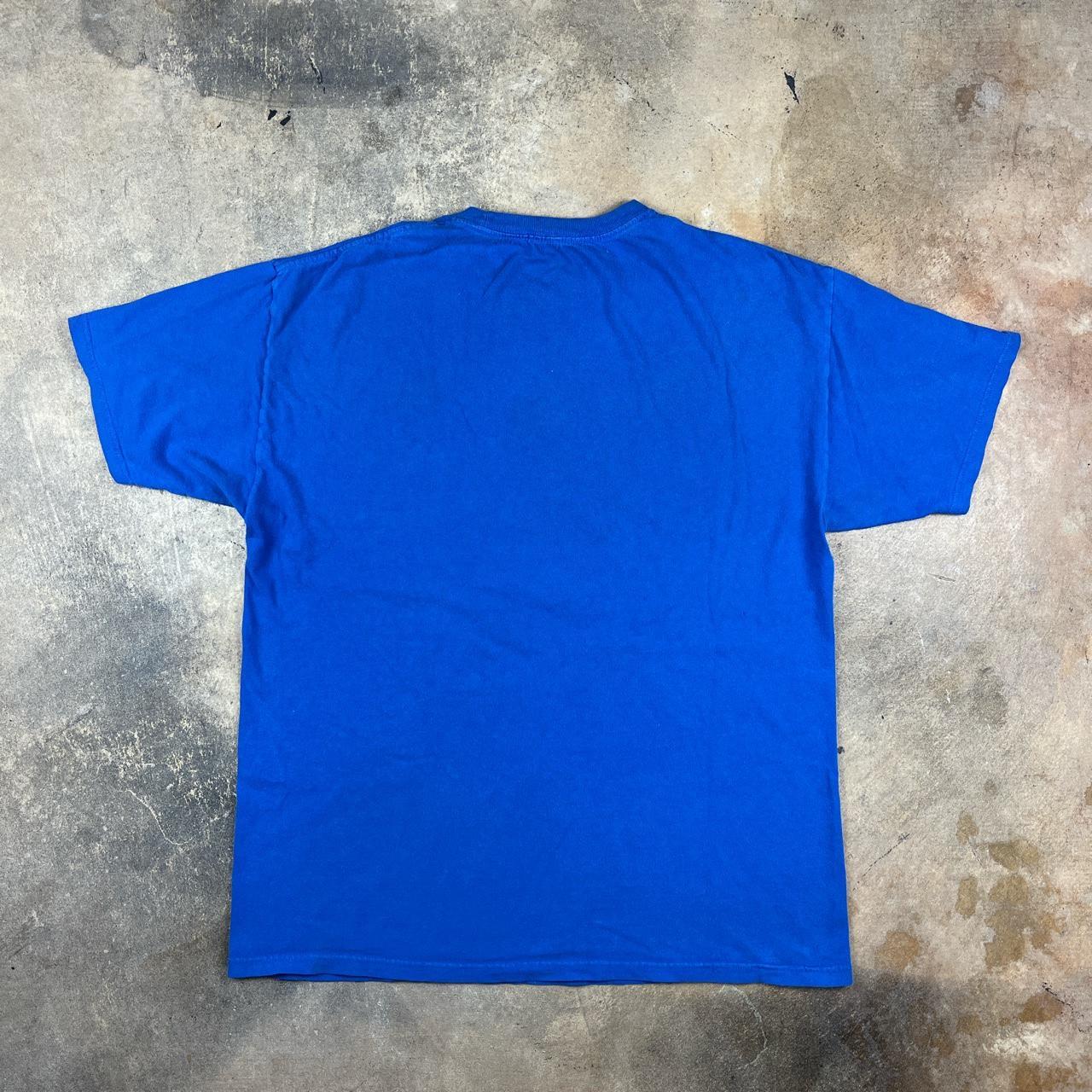 Y2k Ecko Unltd Blue Tee Condition Pretty Good... - Depop