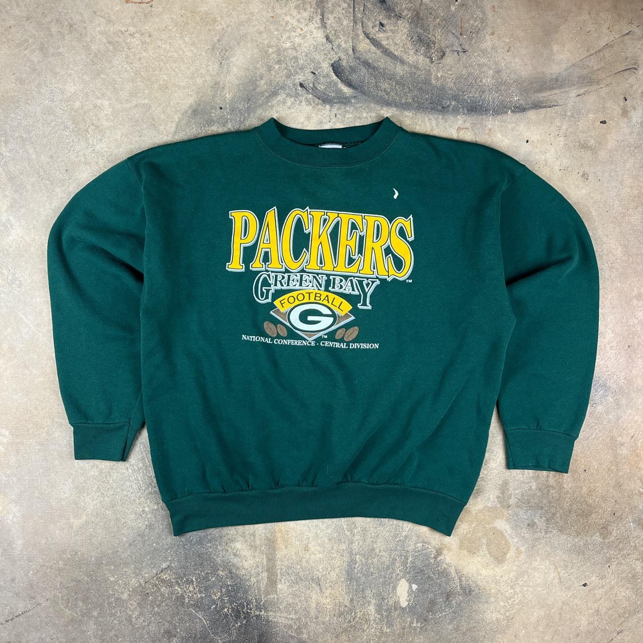 Vintage 90s Green Bay Packers Crewneck Condition Depop