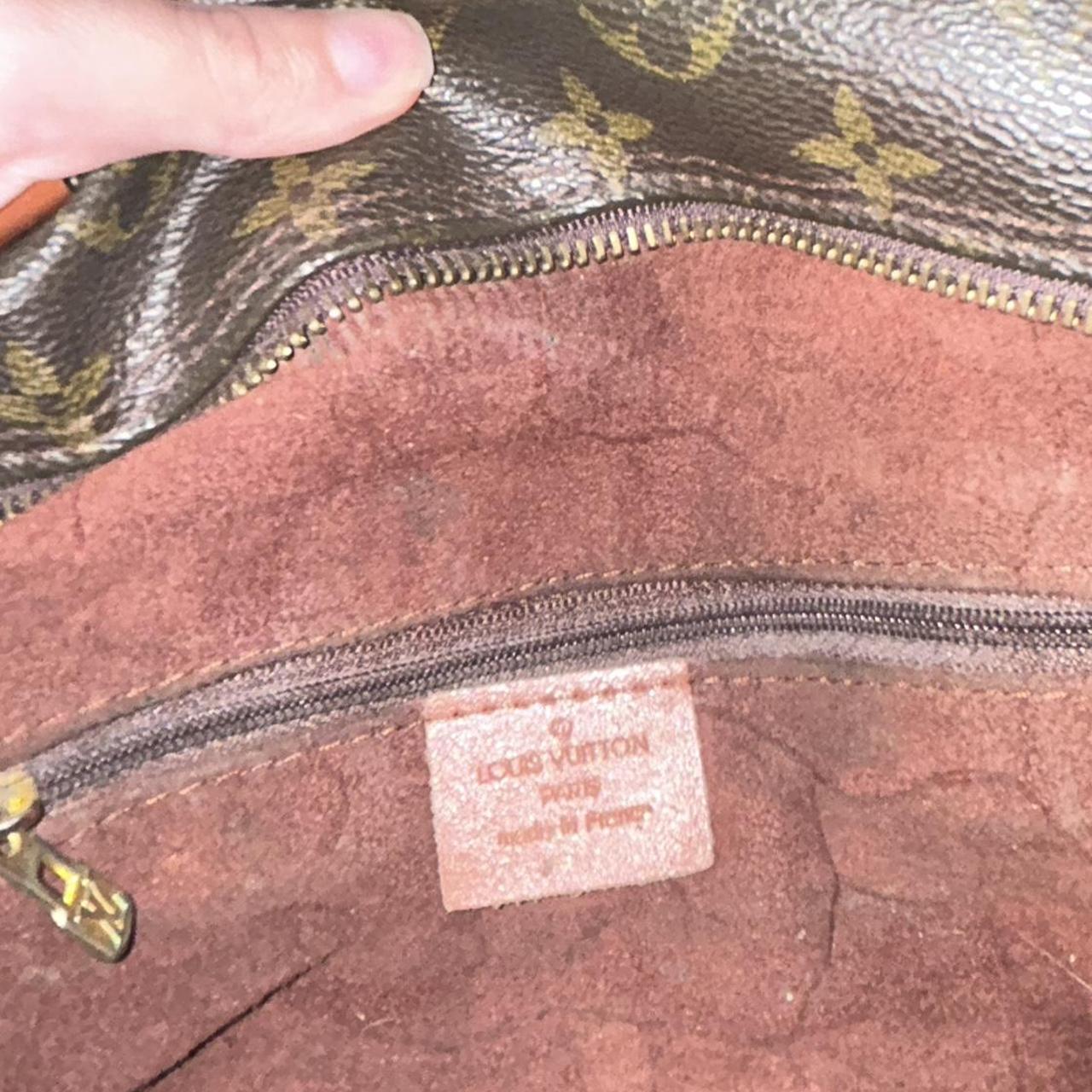 Old vintage Louis Vuitton bag. Price is... Depop