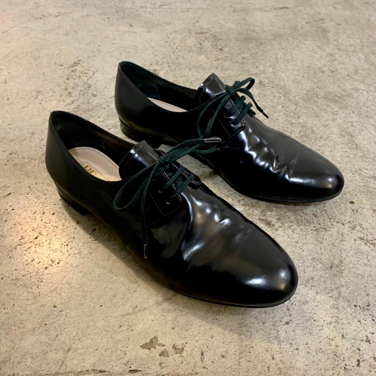Prada Patent Leather Lace Up Shoes Style Number: | Depop