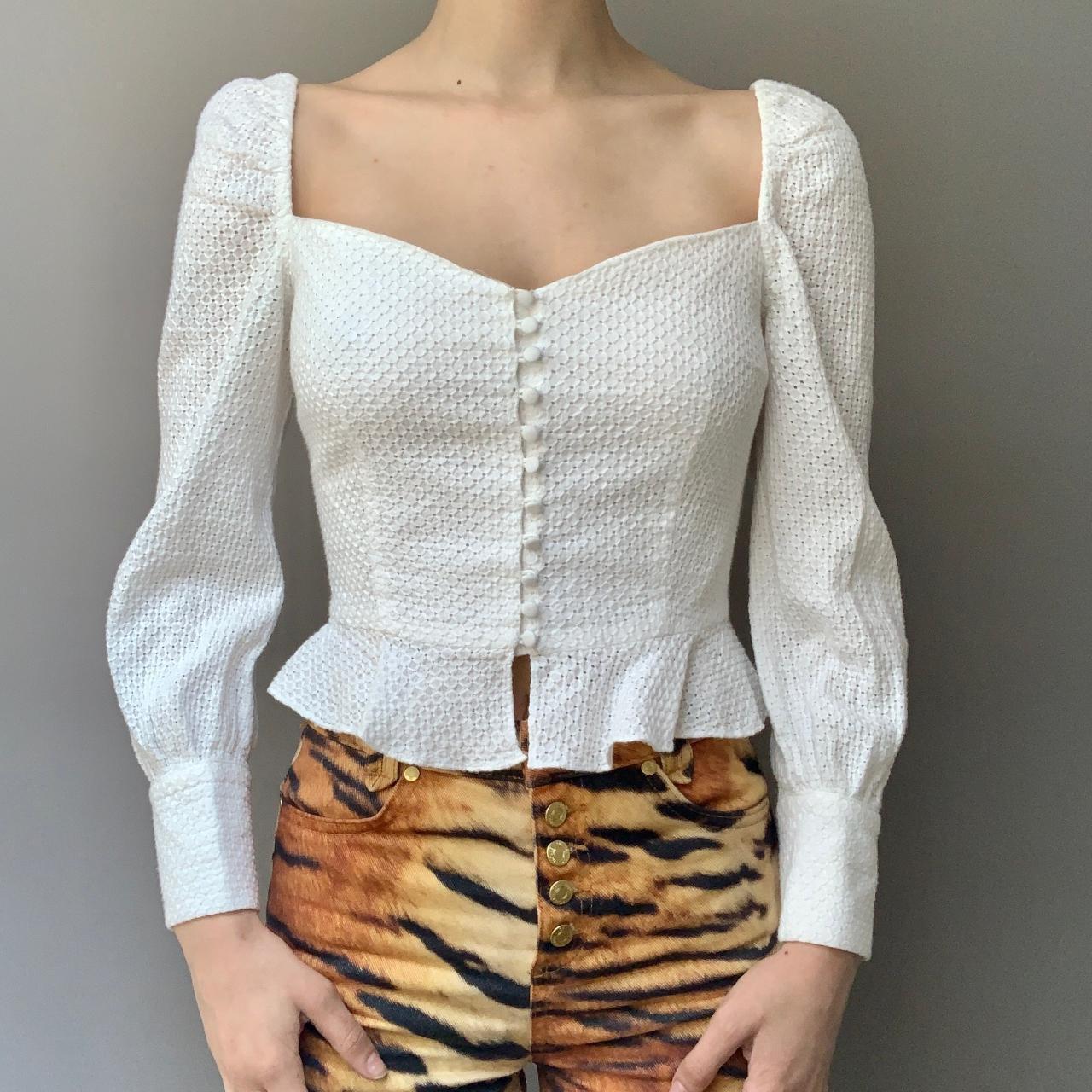 Pixie Market Women's Blouse - White - S – Pixie M… - image 2