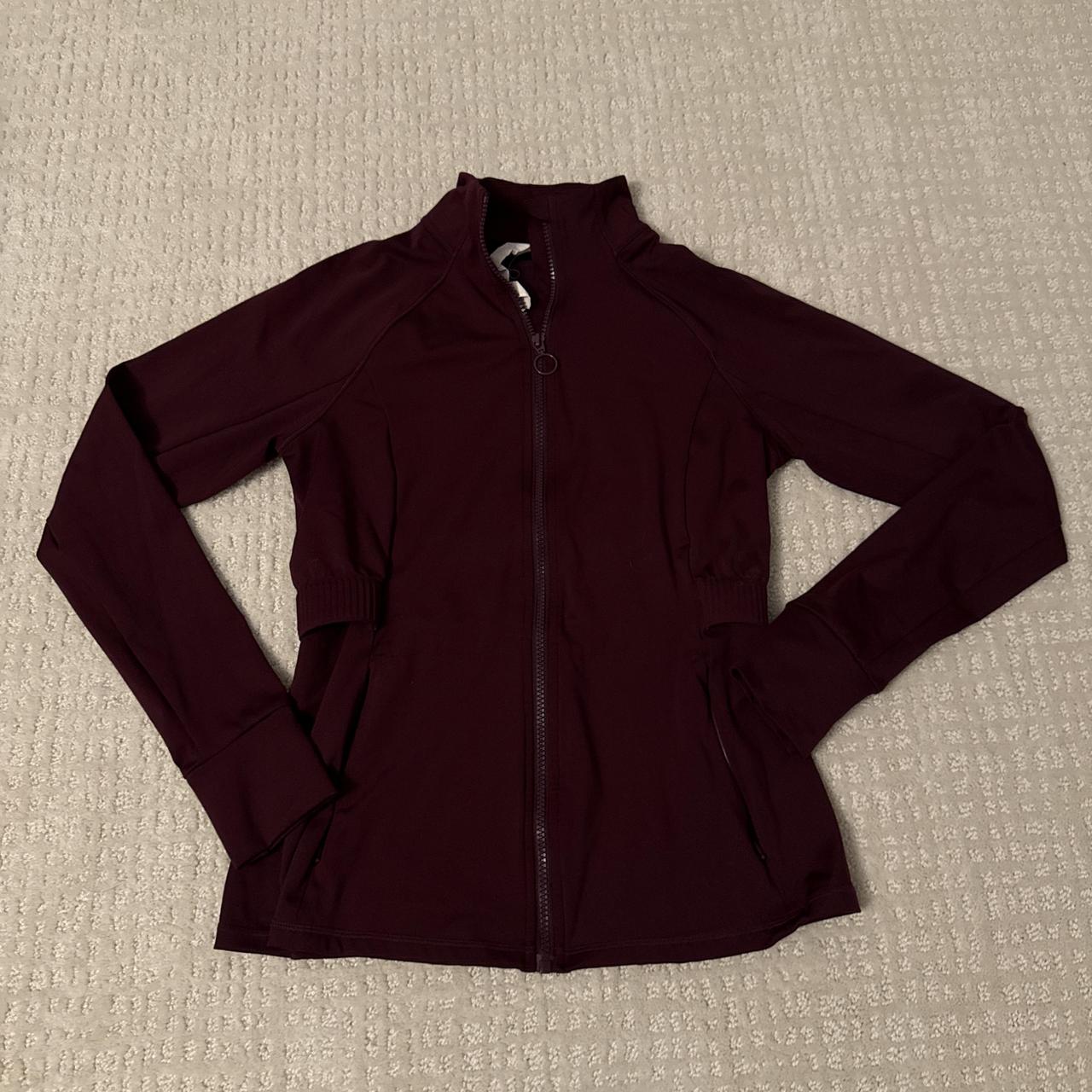 Fabletics Women's Lightweight Jacket - Burgundy/P… - image 1