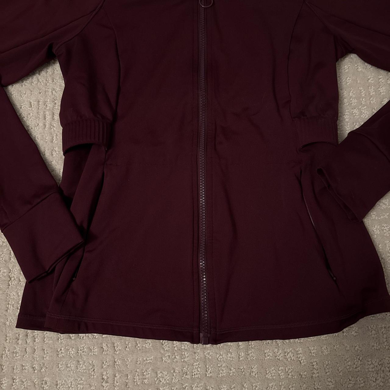 Fabletics Women's Lightweight Jacket - Burgundy/P… - image 2