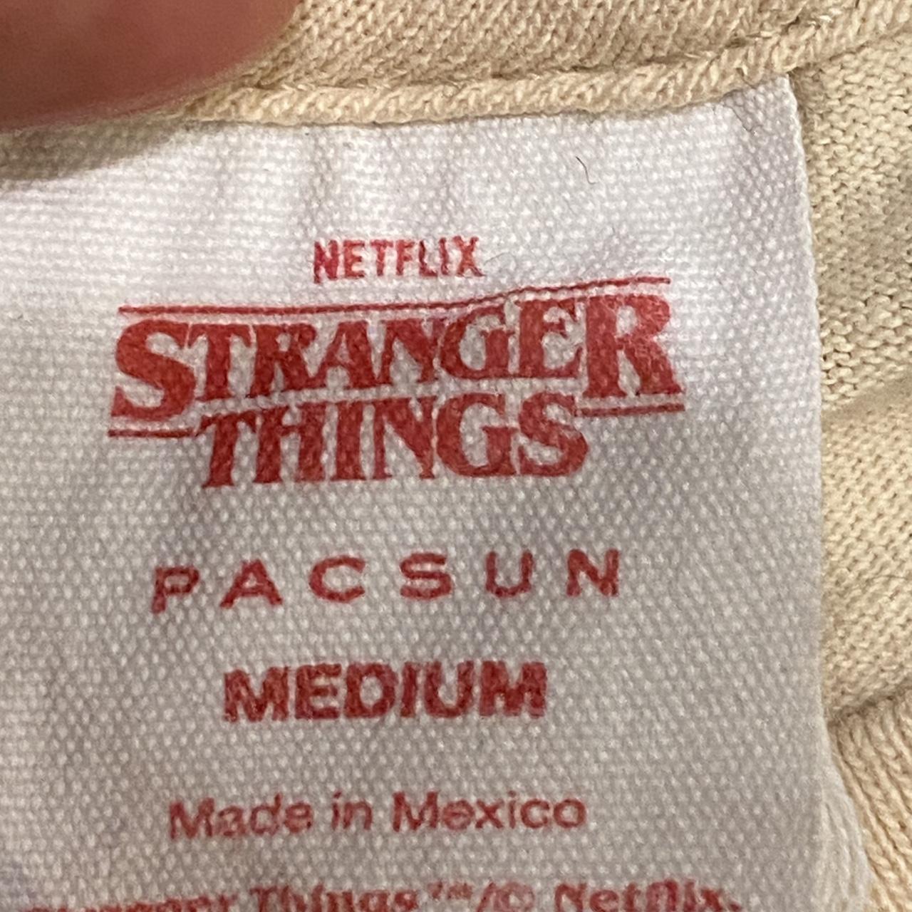 Stranger things X pacsun Is darker under arms from... - Depop