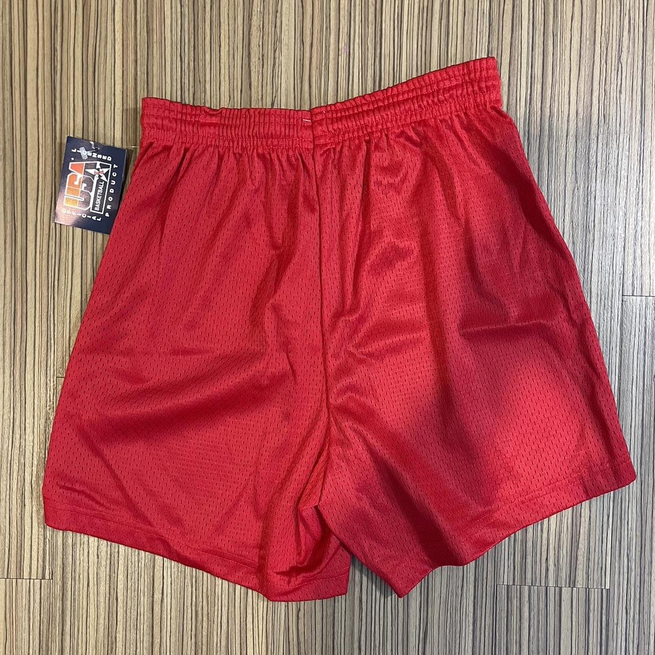 Vintage Champion Chicago Bulls pinstripe shorts Sz - Depop