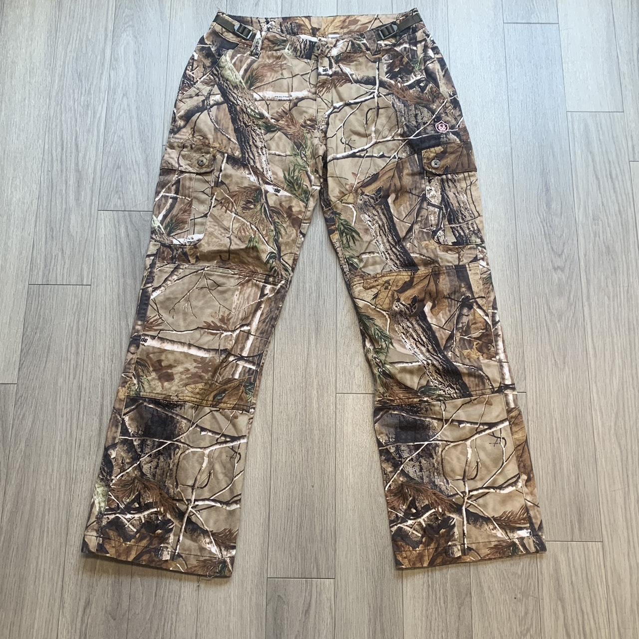 Camouflage Cargo Pants 30” waist 30”inseam Real... - Depop