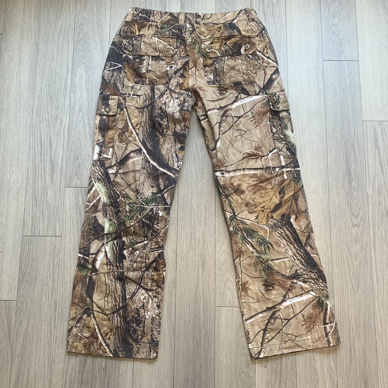 Camouflage Cargo Pants 30” waist 30”inseam Real... - Depop