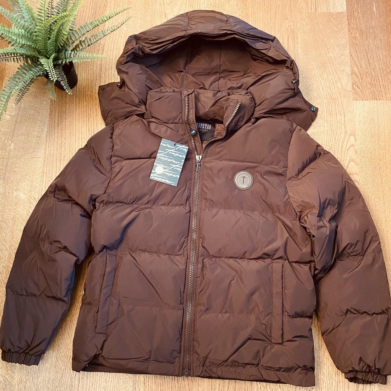 Trapstar Brown Irongate Puffer Jacket Sizes... Depop