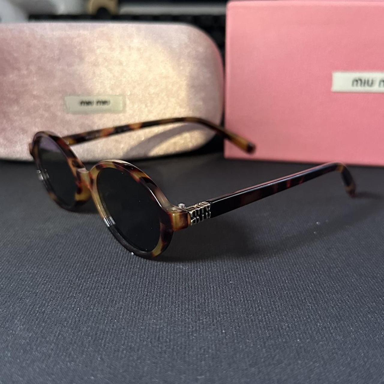 Miu Miu Women's Sunglasses - Brown – miu miu tort… - image 1