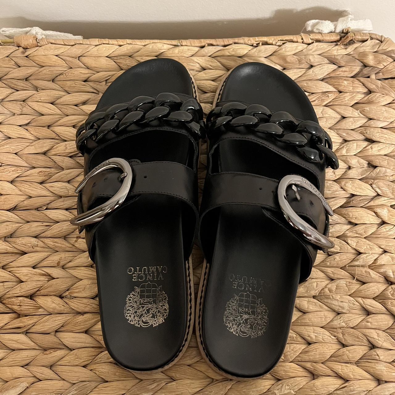 vince camuto chain sandals