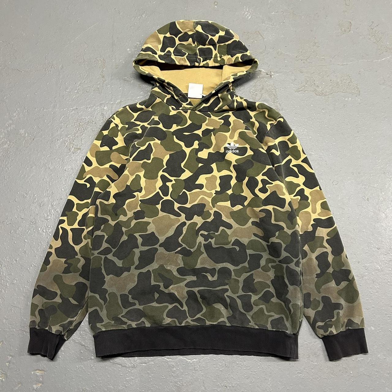 Adidas camo best sale green hoodie