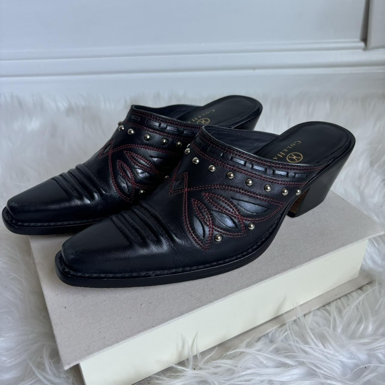 Cole haan black mules deals