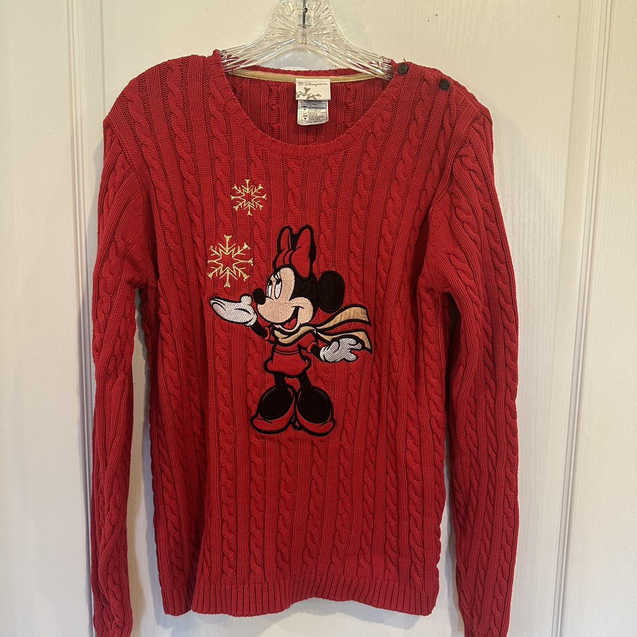 Minnie hot sale christmas sweater