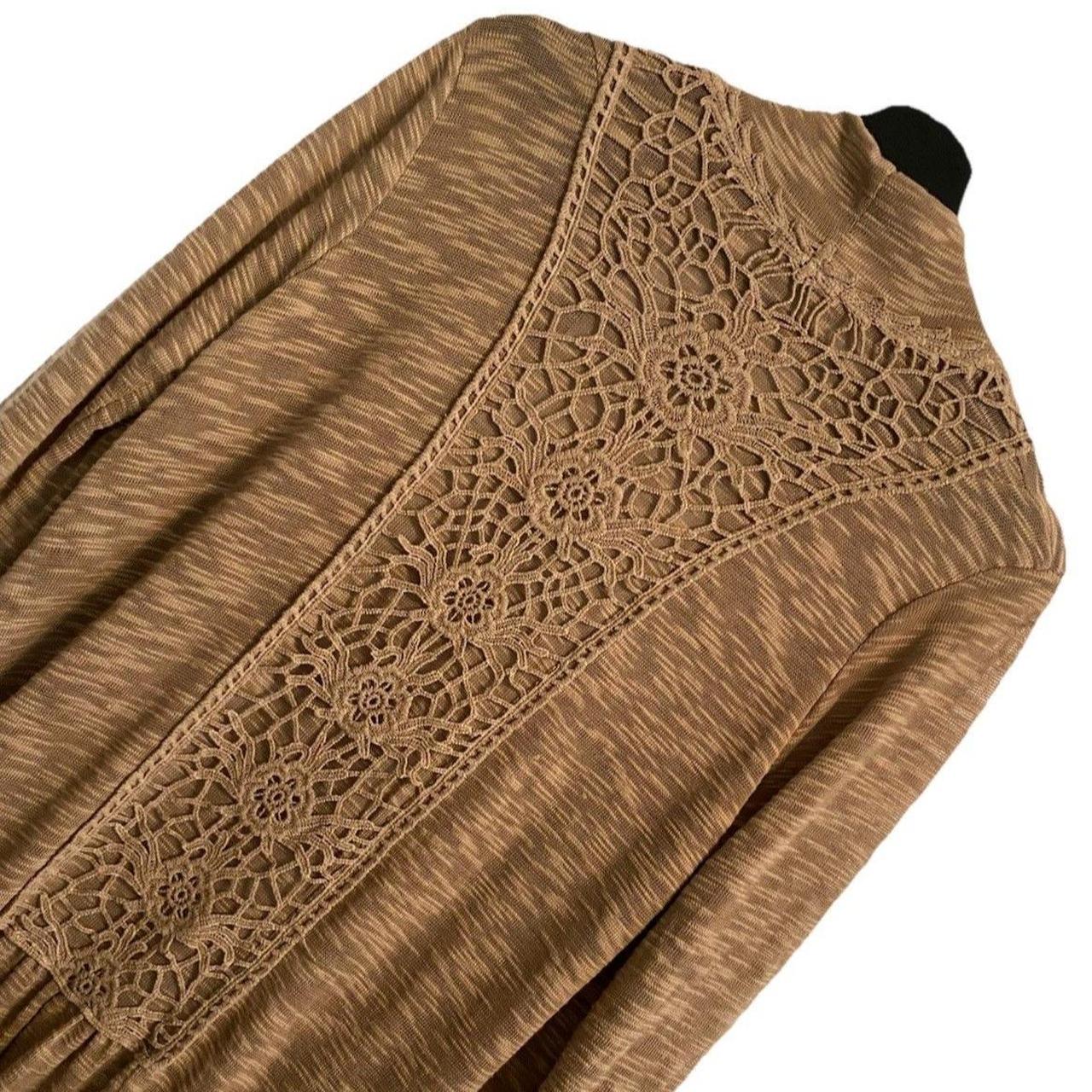 Source Unknown Women's Cardigan - Tan - L – Boho … - image 1