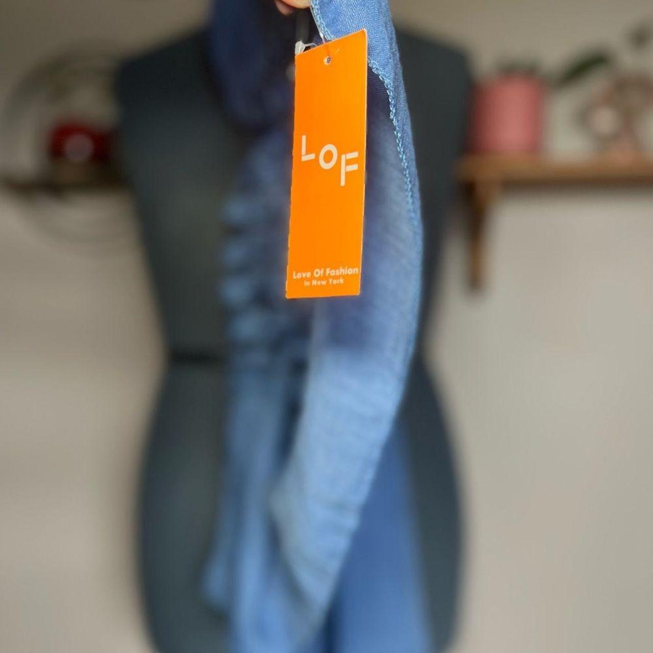 Source Unknown Women's Scarf - Blue – Elevate you… - image 2