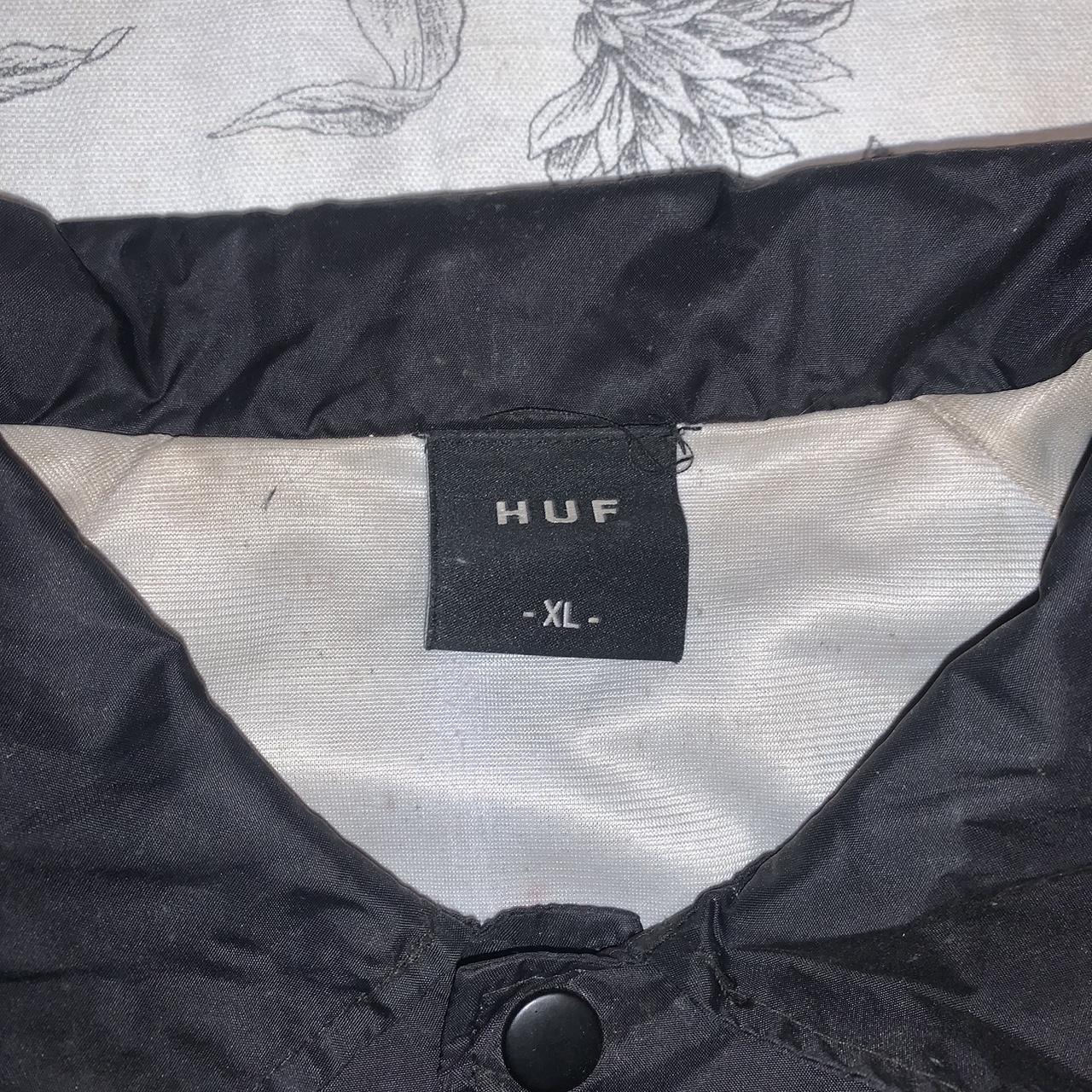 HUF Men's Black and White Jacket (4)