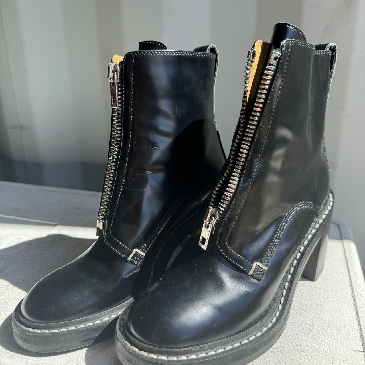 Rag and Bone block heel boot