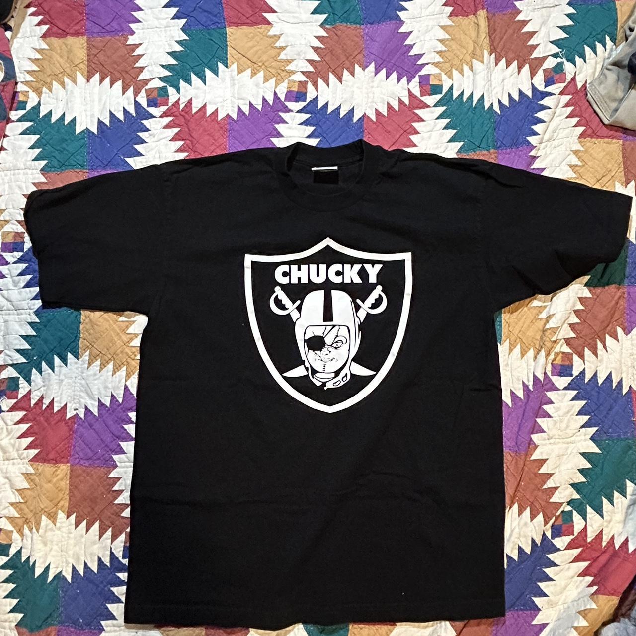 vintage 90s las vegas raiders chucky football - Depop