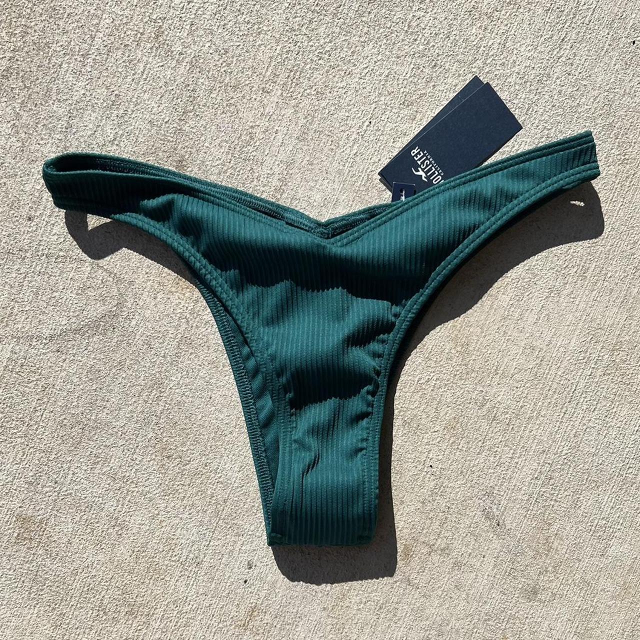 Hollister Co. Men's Green Bikiniandtankinibottoms Depop