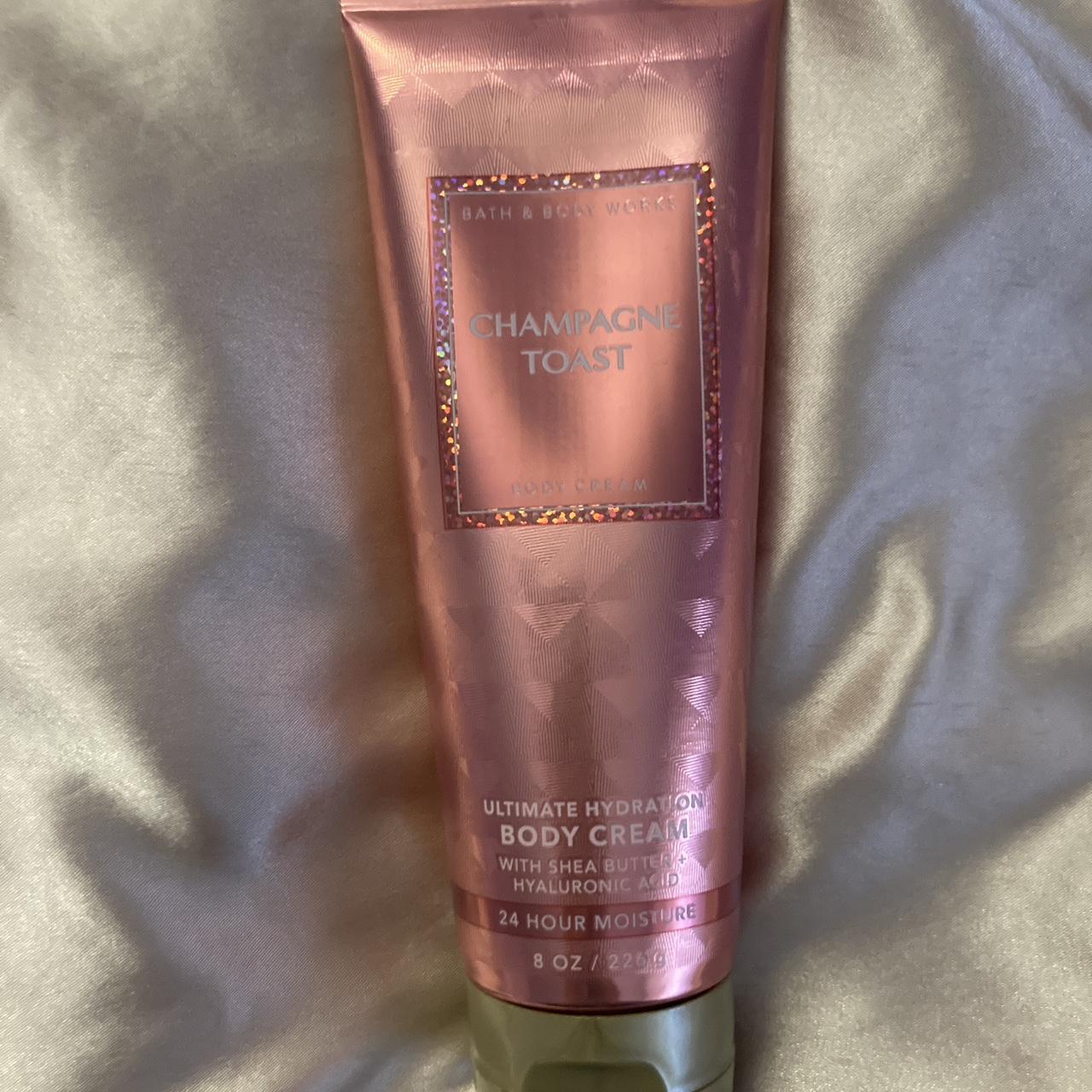 Bath & Body Works Champagne Toast Ultimate Hydration Body Cream with Hyaluronic Acid 8oz
