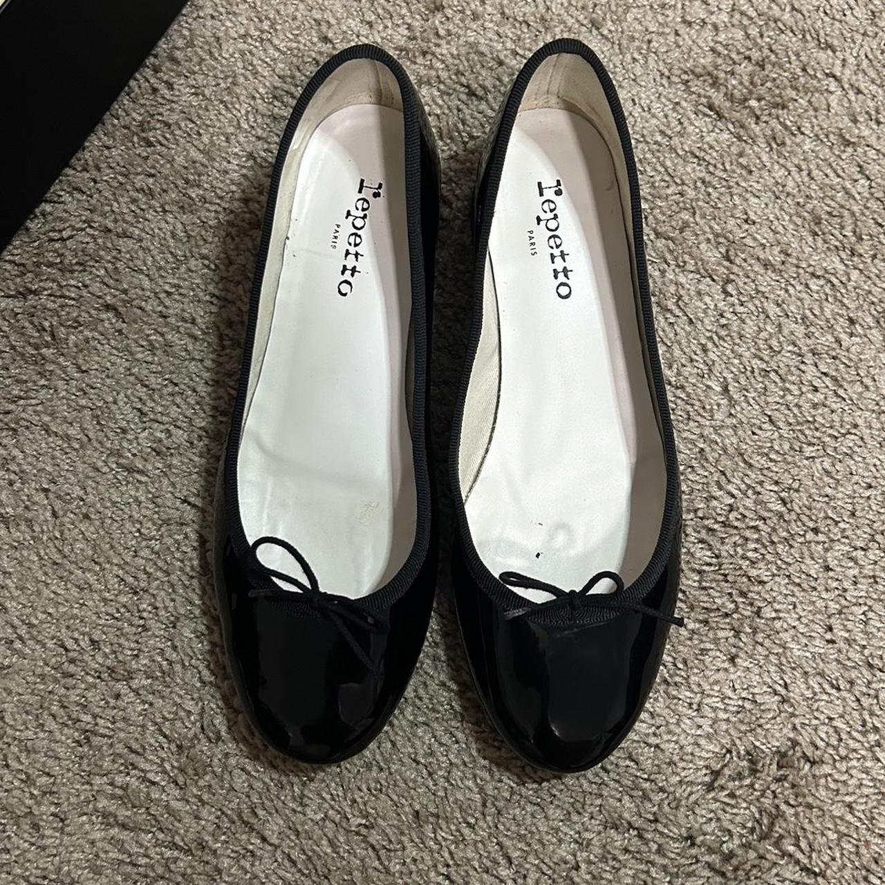 Repetto Camilles in patent leather black. Box... - Depop