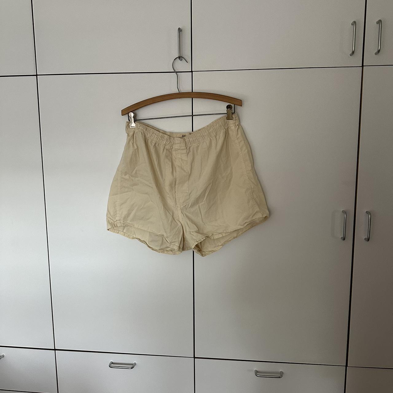 ARQ cream boxers — size large! arq shoparq Depop