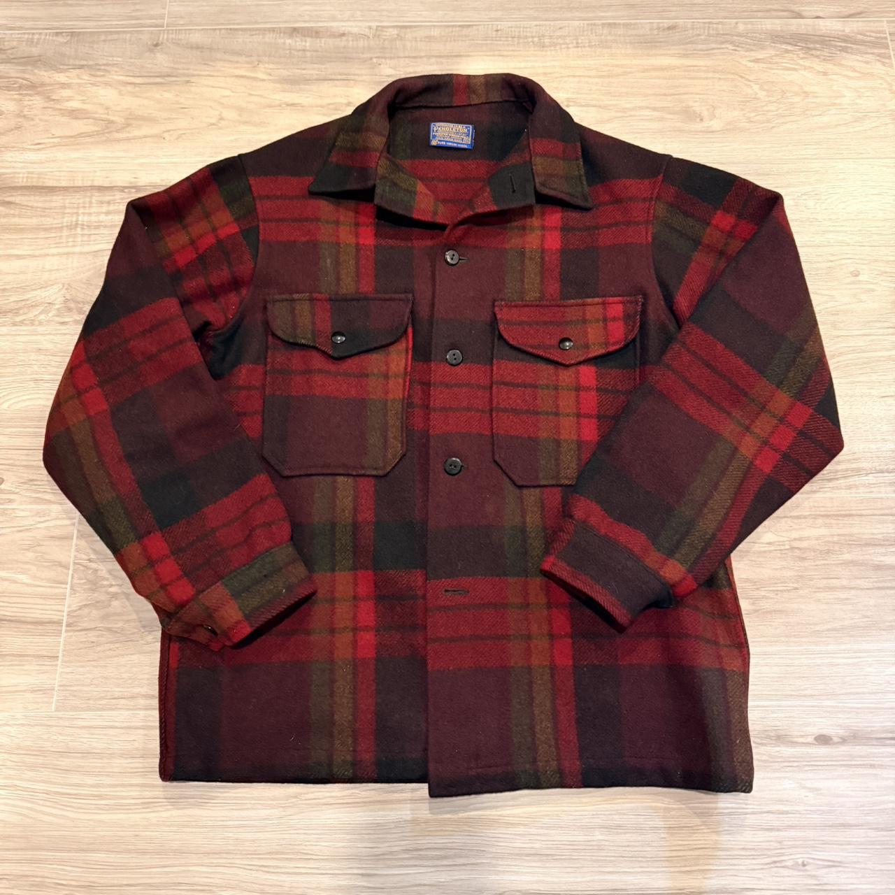 Pendleton Men's Going out Jacket - Red/Burgundy -… - image 1