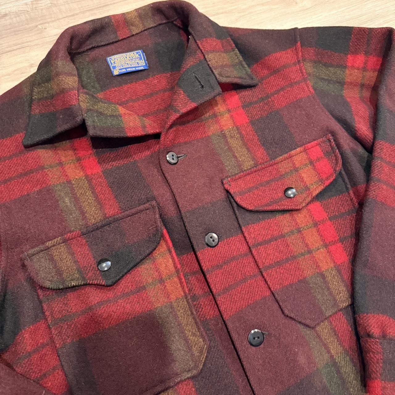 Pendleton Men's Going out Jacket - Red/Burgundy -… - image 2