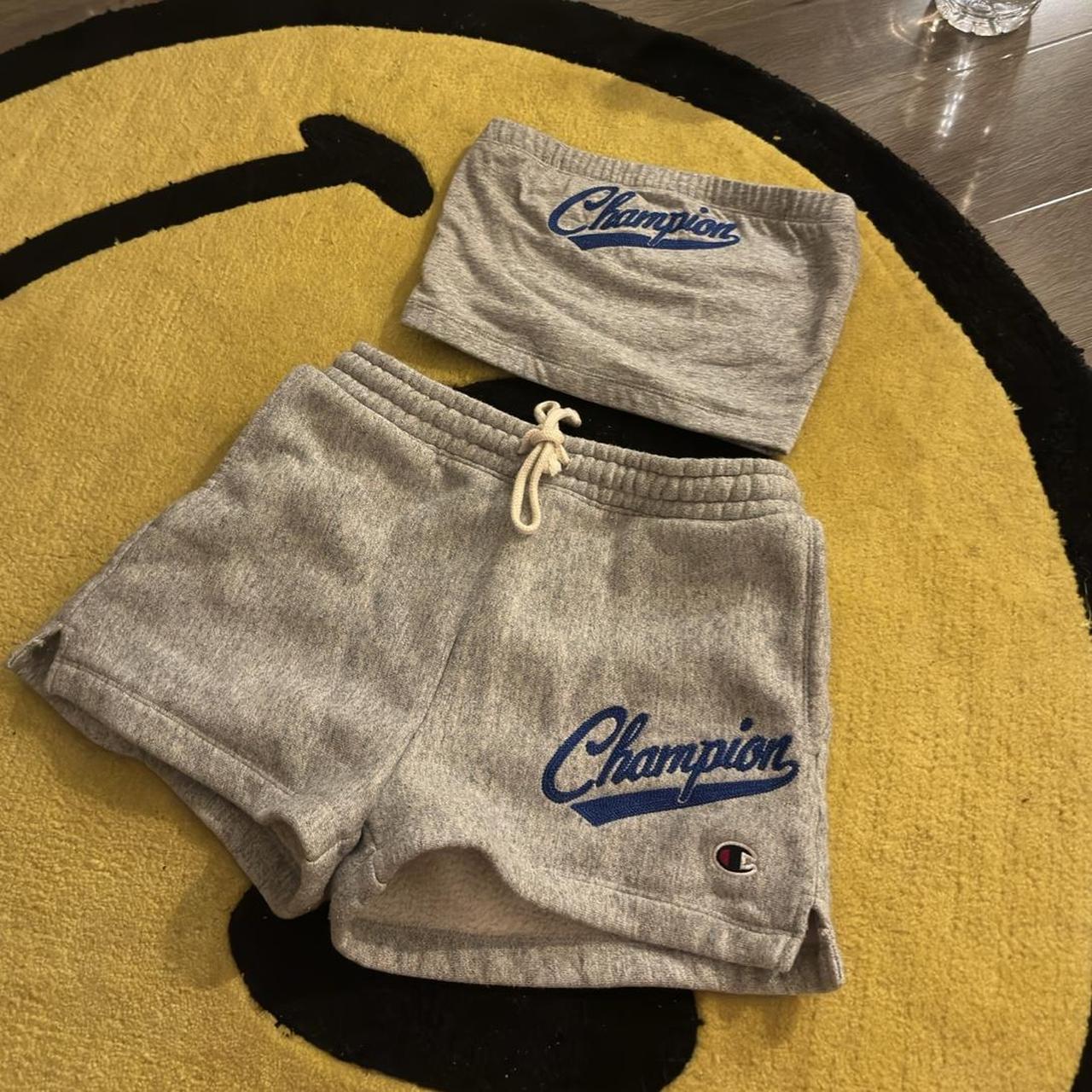 Champion tube store top and shorts