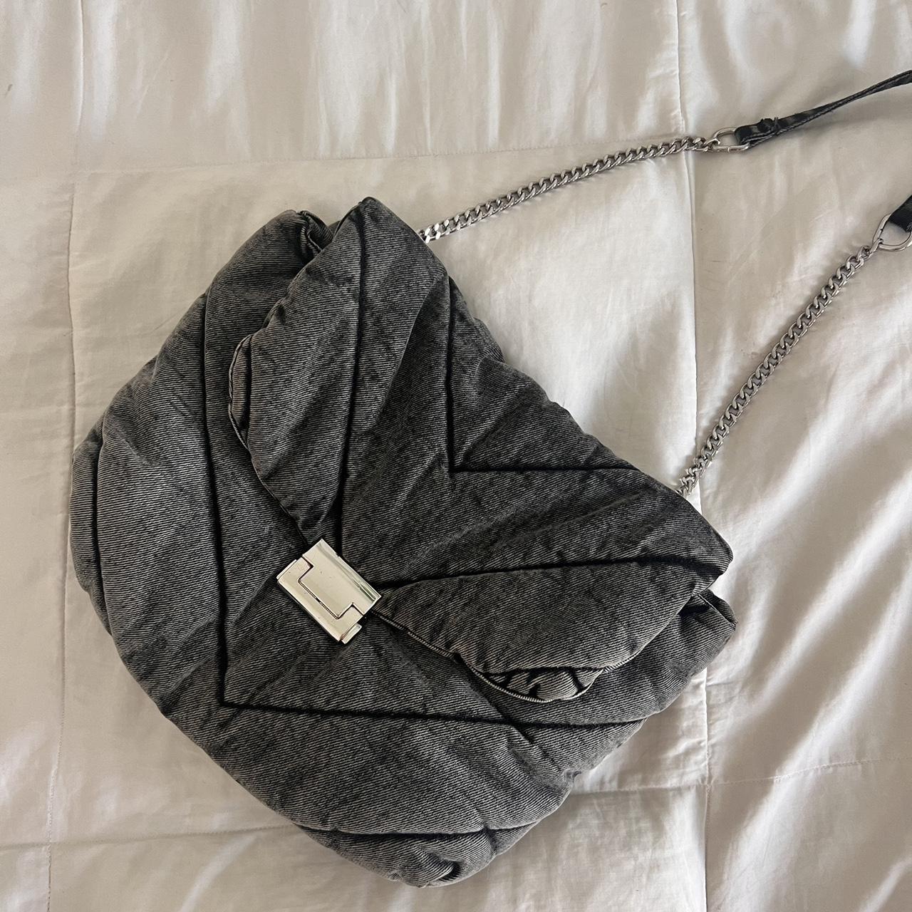 Jessica Simpson Bag Large Heavy Gray About 12 x 14 - Depop