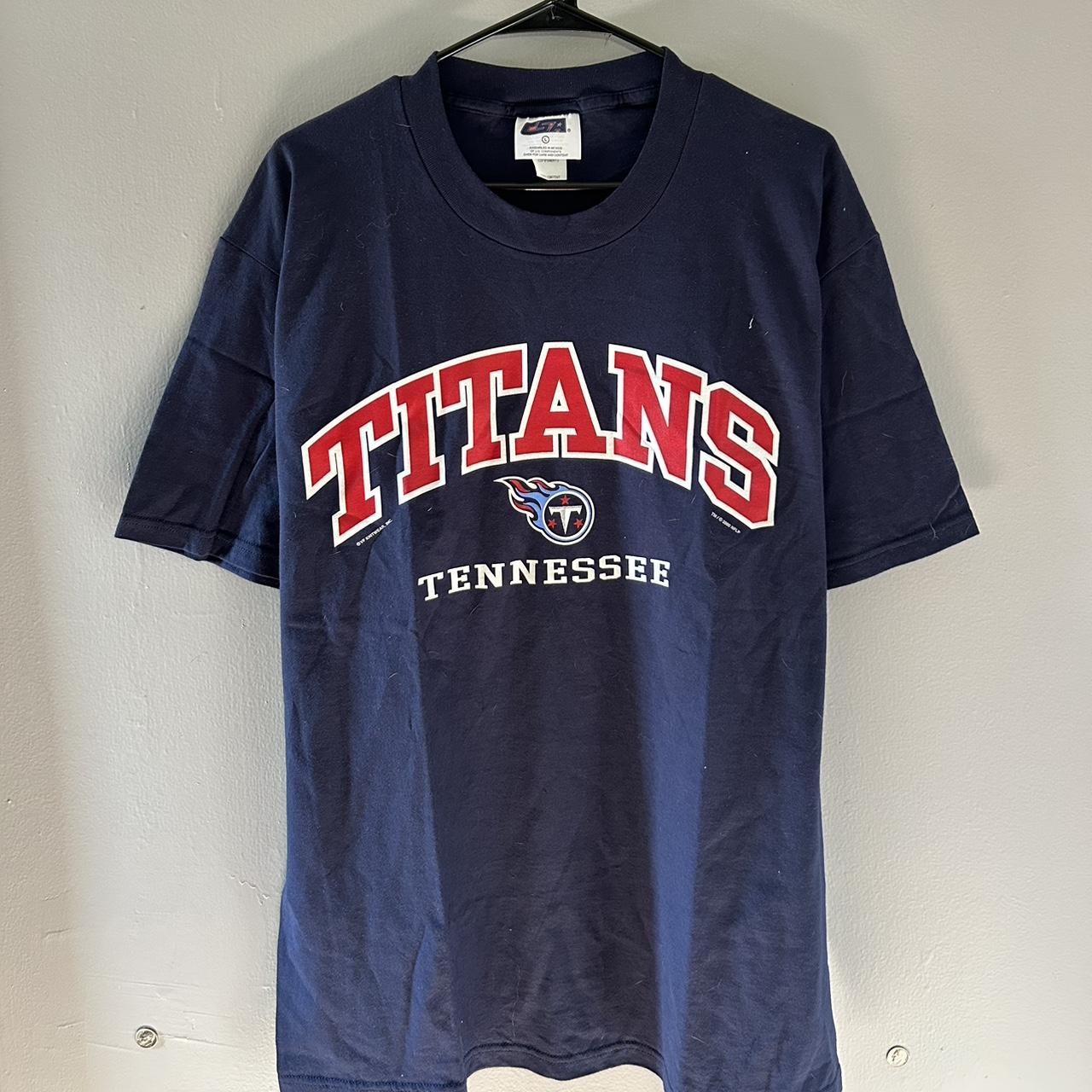 Vintage Y2K 2000s Tennessee Titans NFL Football Graphic T-Shirt