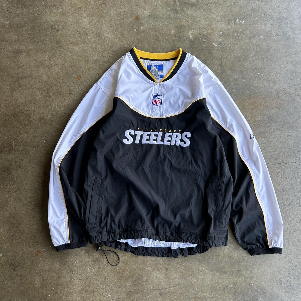 Vintage 90s Reebok on the field Pittsburgh Steelers - Depop