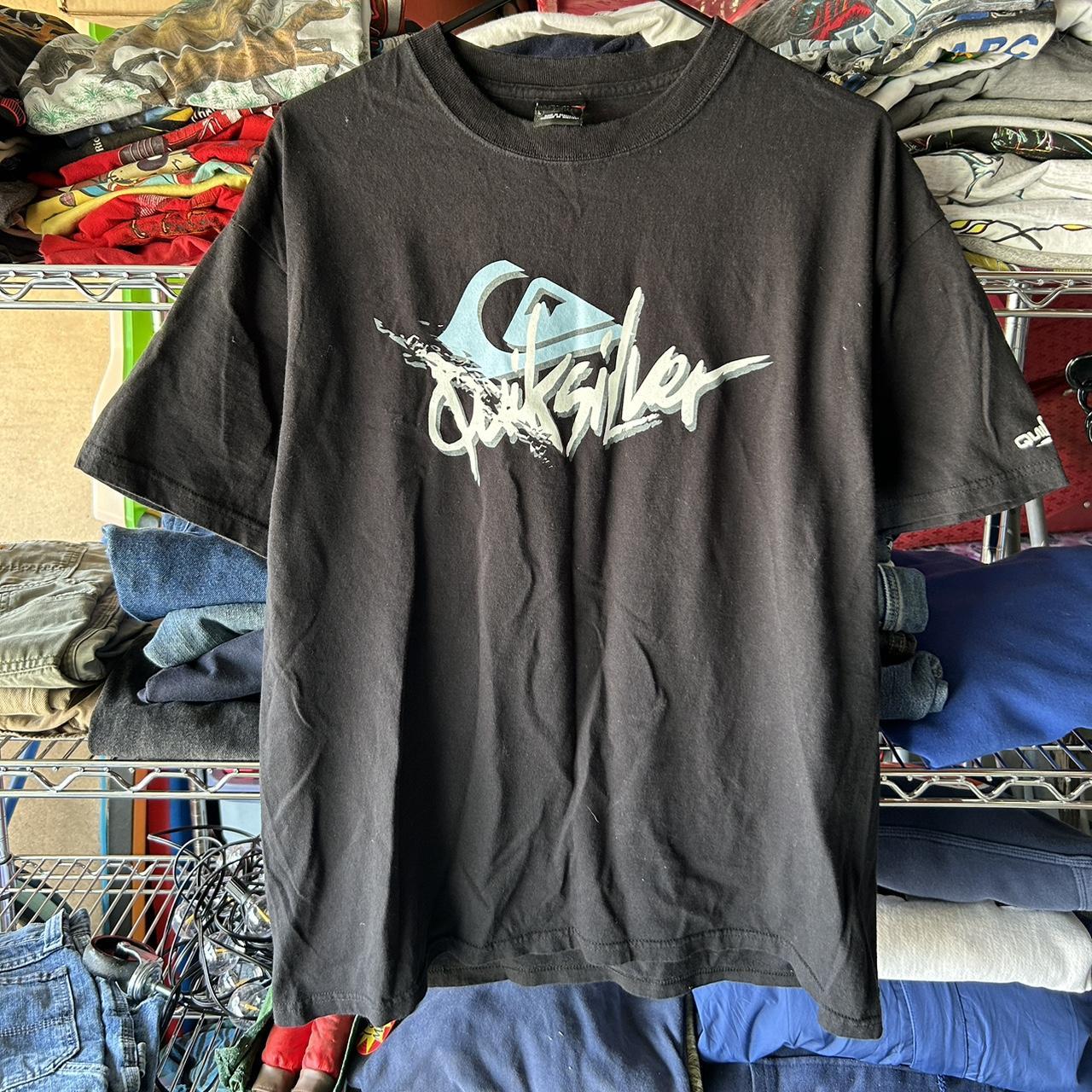 Vintage y2k quicksilver surf grunge tee 🌠 flaw... - Depop