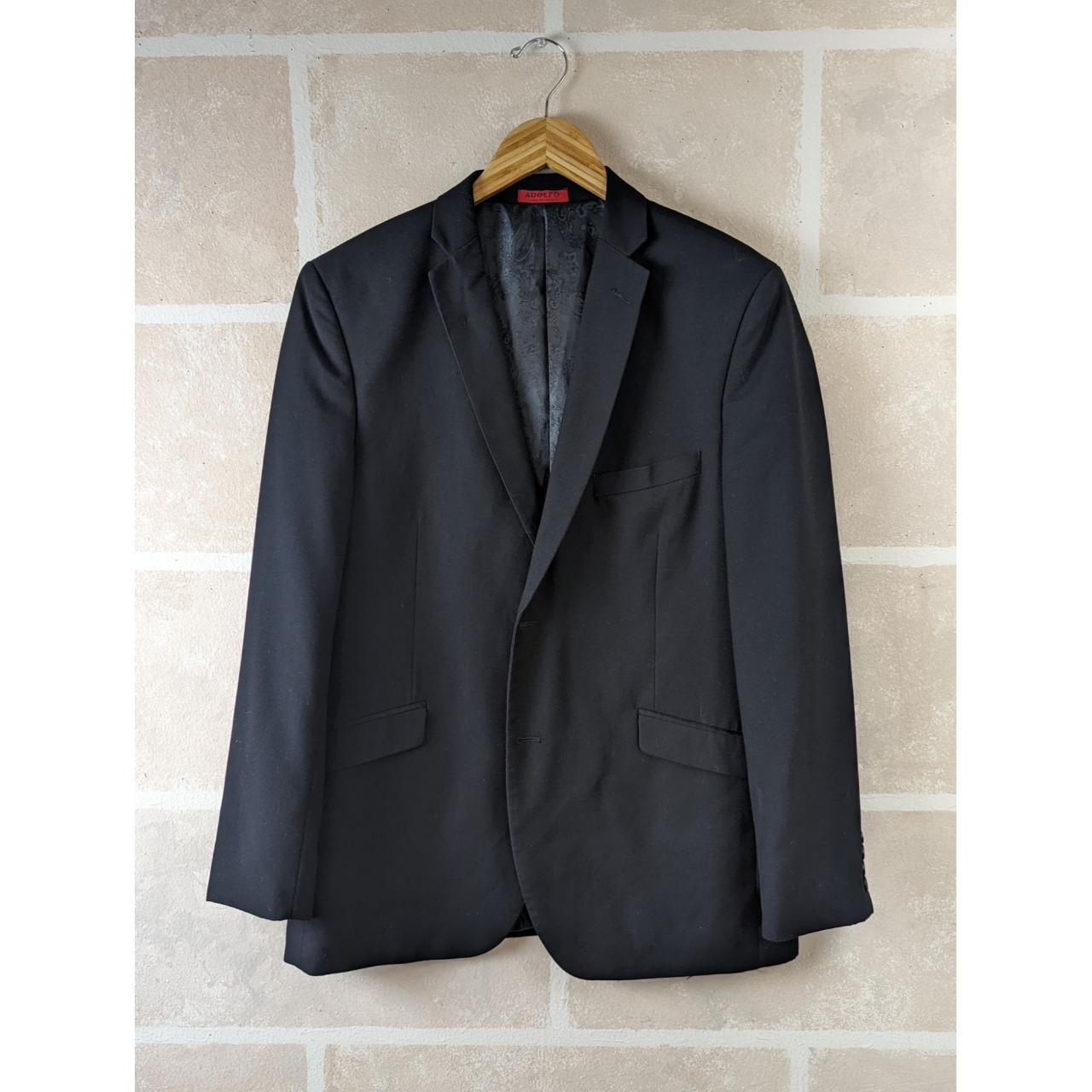 Adolfo Men's Slim Comfort Stretch Suit Blazer Jacket... - Depop