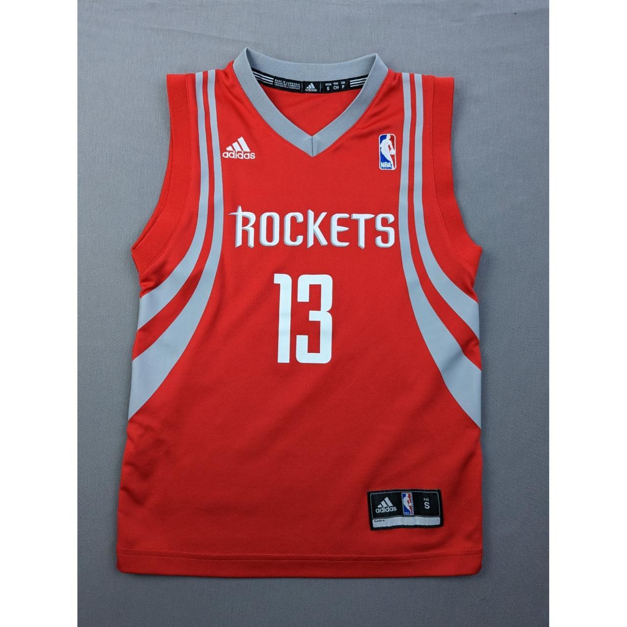 Adidas Rockets James Harden #13 Basketball Jersey | Youth Medium