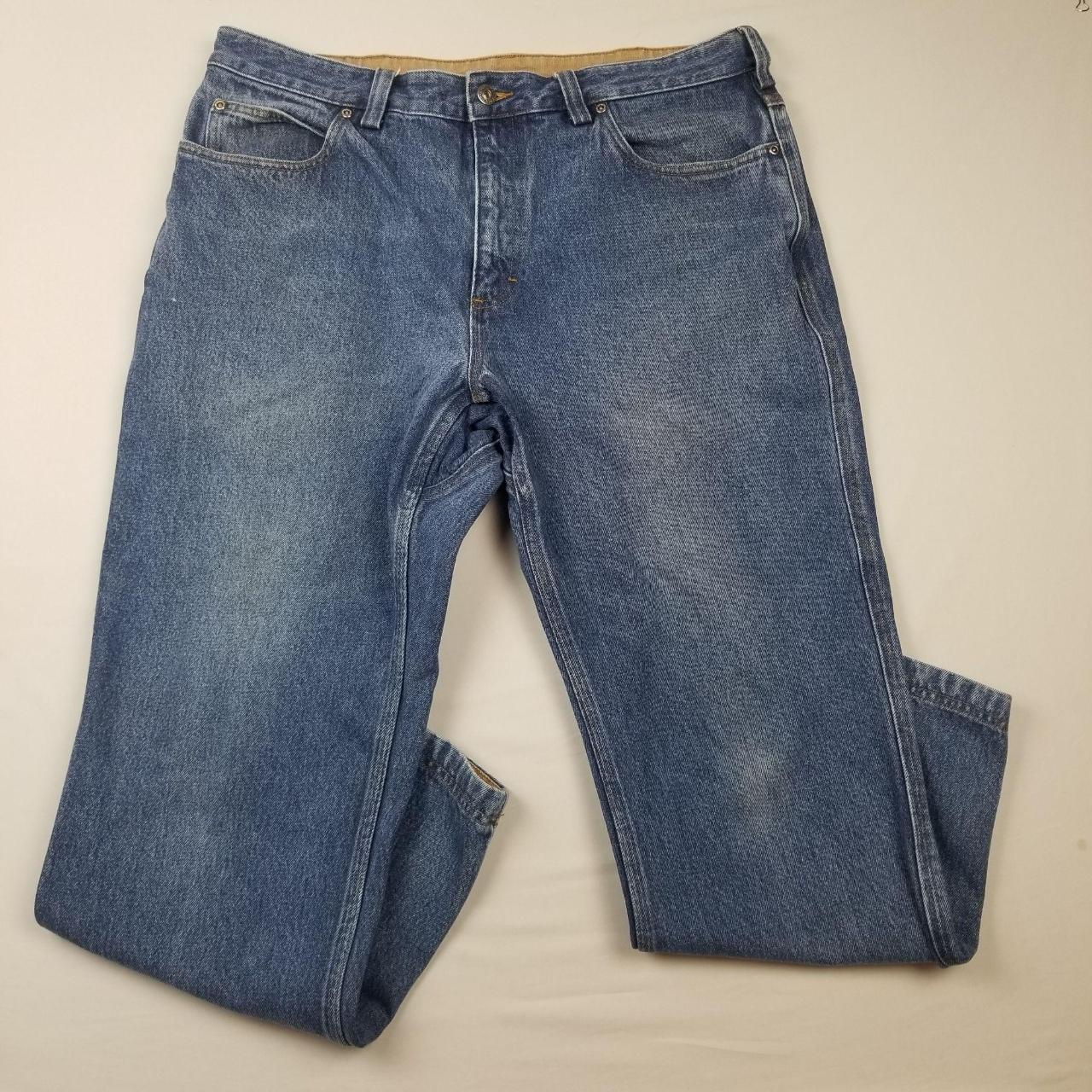 Duluth Trading Co Straight Leg Jeans Womens Size - Depop