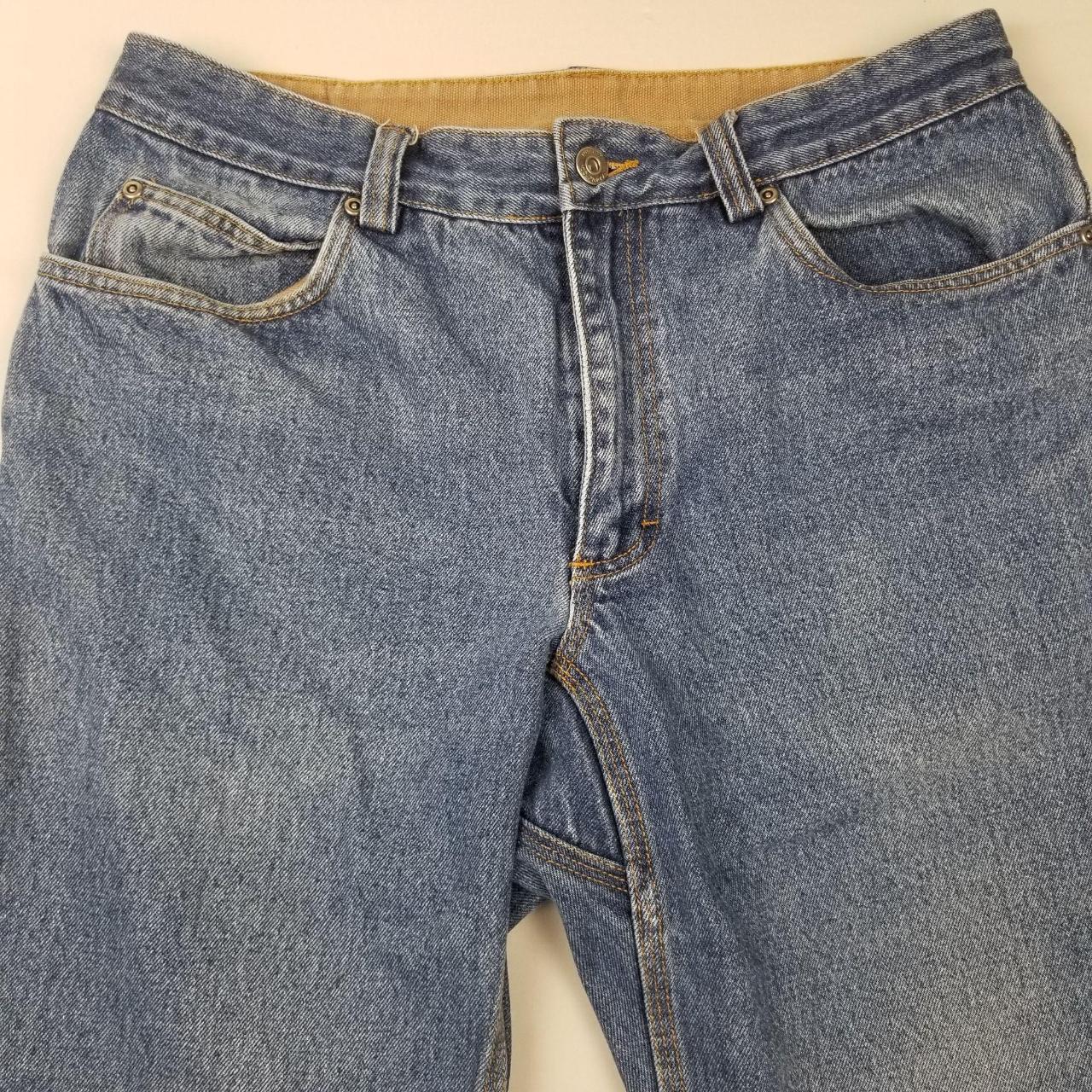 Duluth Trading Co Straight Leg Jeans Womens Size - Depop