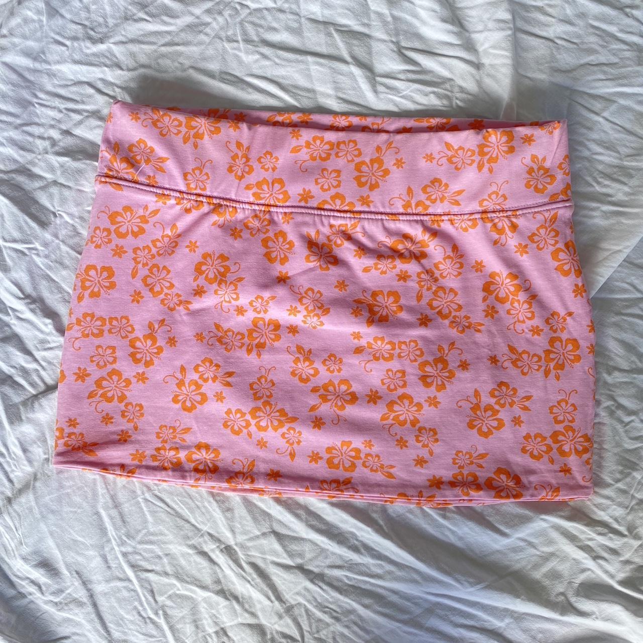 Supre pink tube mini skirt! Super stretchy and... - Depop