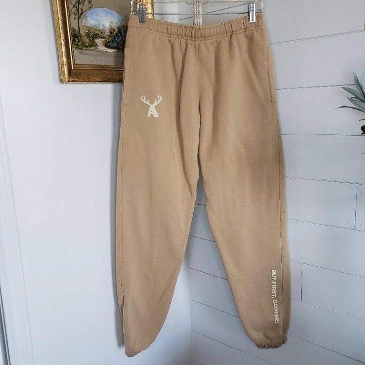 Source Unknown Women's Sweatpants - Tan - M – Alf… - image 1