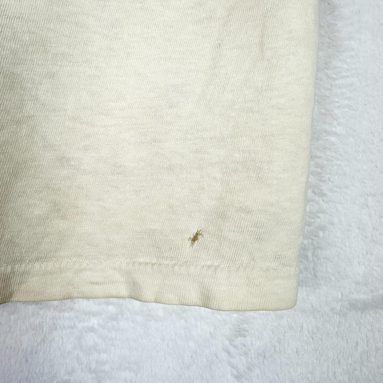 Men's T-shirt - Tan - M – Vintage Leslie Arwin Do… - image 7