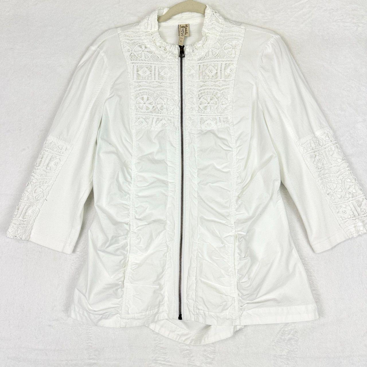 Source Unknown Women's Jacket - White - L – XCVI … - image 1