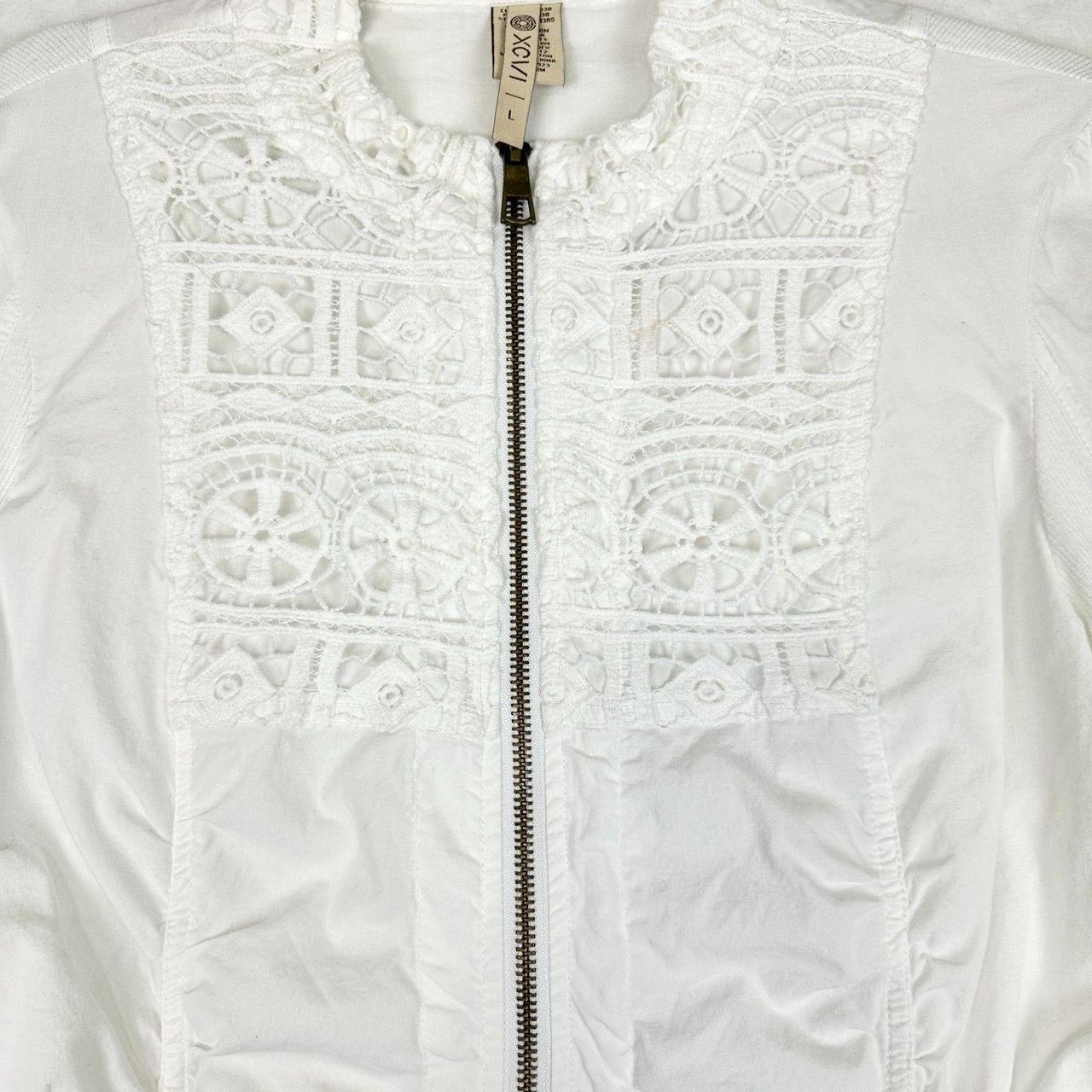 Source Unknown Women's Jacket - White - L – XCVI … - image 3