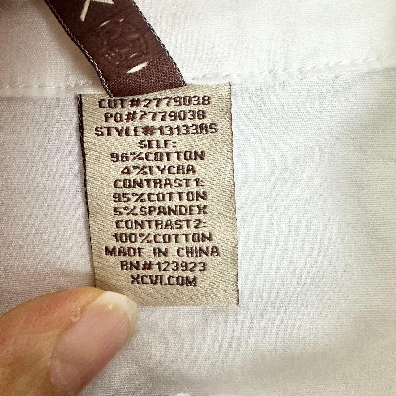 Source Unknown Women's Jacket - White - L – XCVI … - image 7