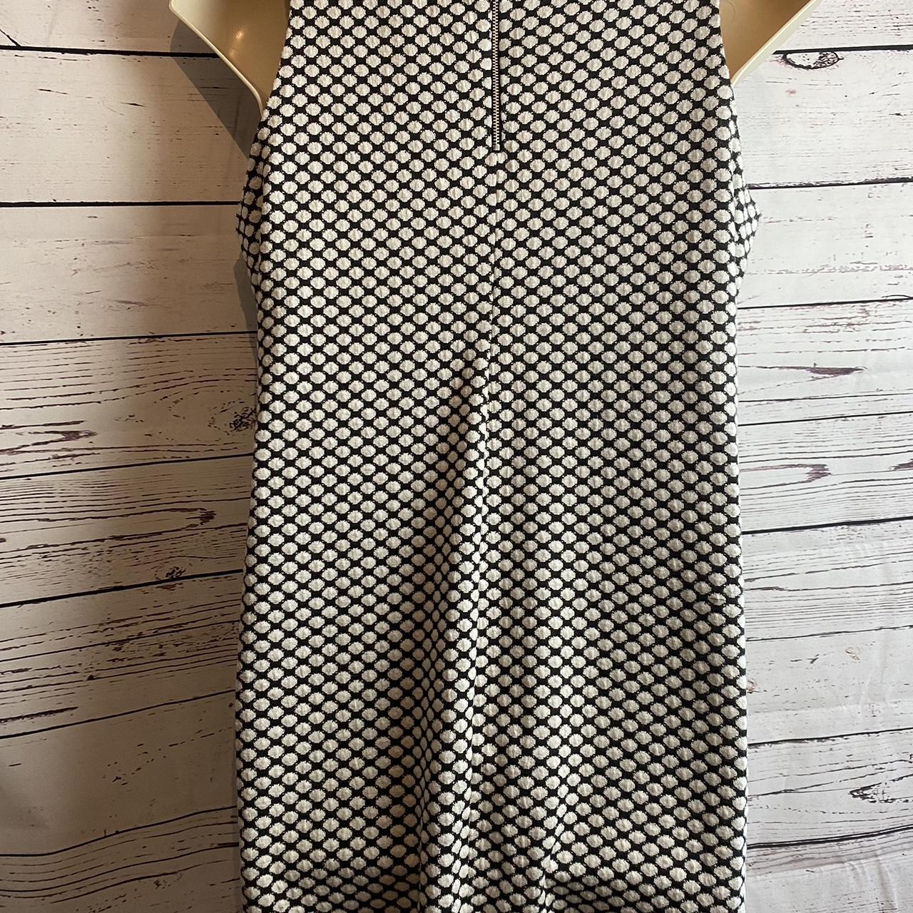 Debenhams Women's Black and White Dress Depop