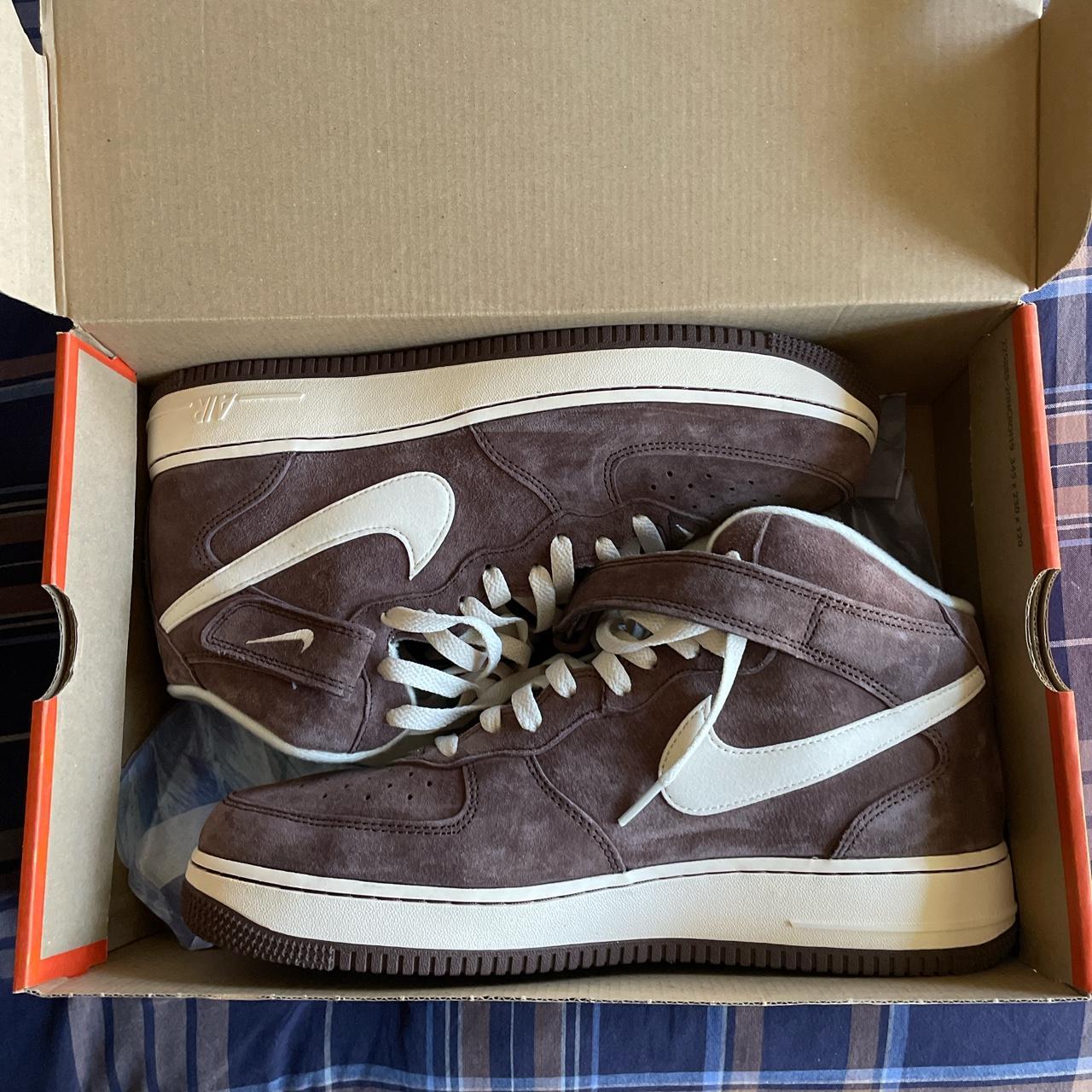 browns nike air force 1